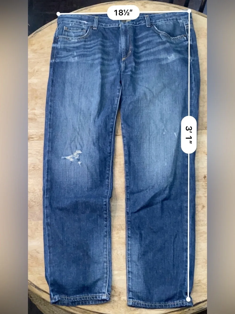 Michael Kors‎ Women’s Sz 12 Distressed Boyfriend Jeans